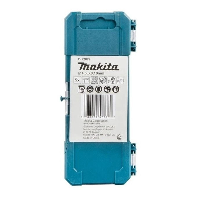 Makita D-72877 punta per trapano Set di punte per trapano 5 pz