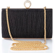 Borsa da sera elegante per donna con cinturino rimovibile, borsa da sposa, borsa da party, borsa da braccio, piccola borsa da spalla