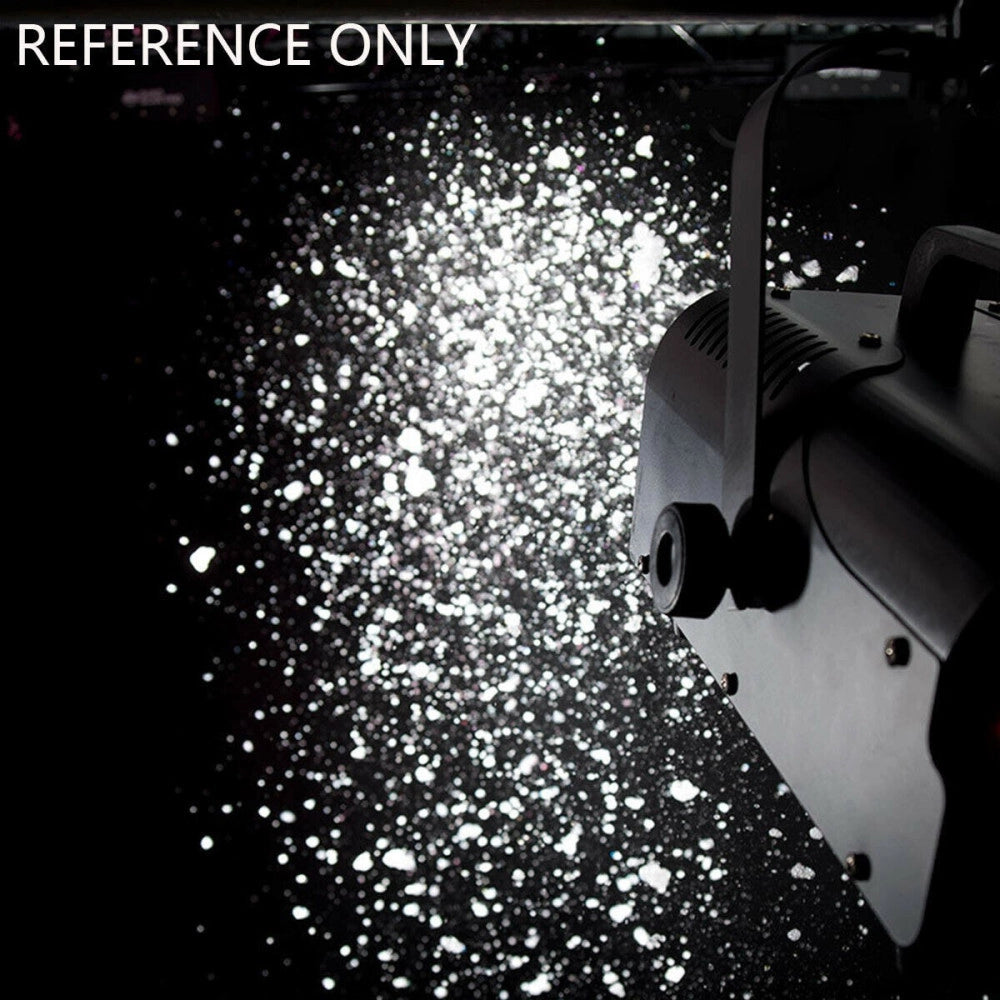 Trade Shop - Macchina Spara Neve Artificiale Finta Per Schiuma Party 1500w Effetto Discoteca -