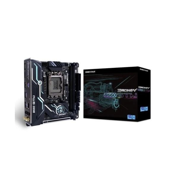 Mb biostar b660gtn lga11700 (alder lake) 2ddr4 hdmi+dp pcie, m.2 miniitx