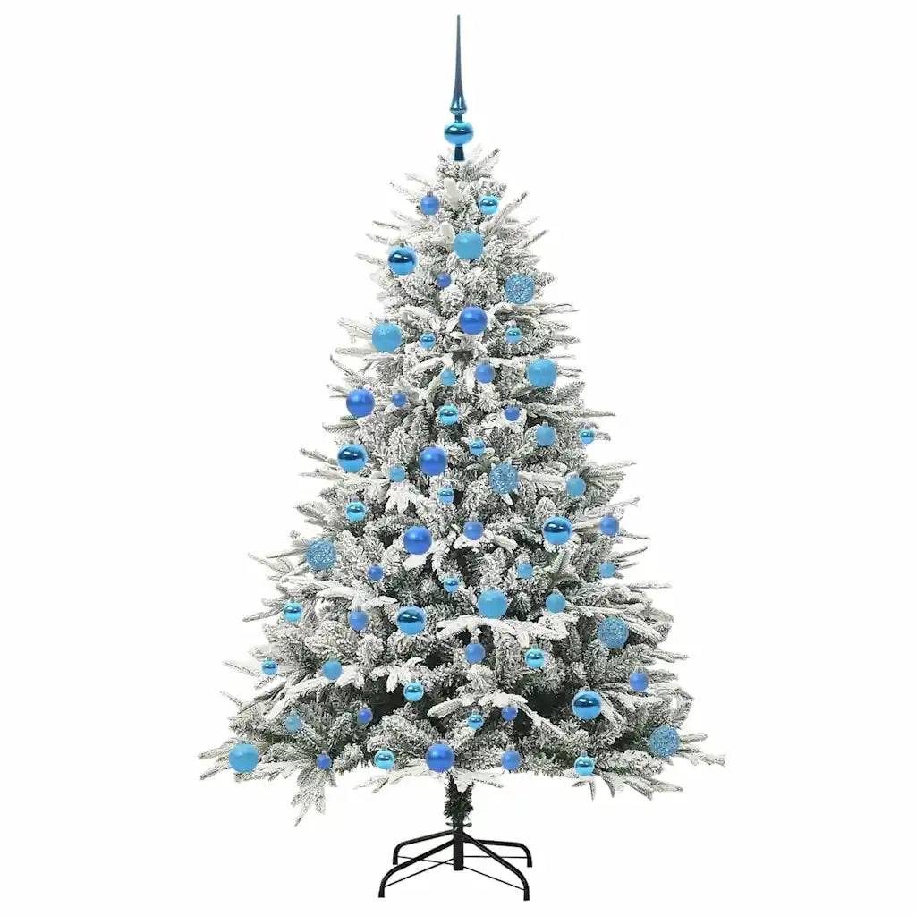 Albero di Natale Artificiale Pre-illuminato con Set di Palline 3395404