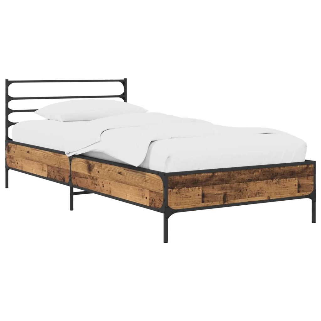 Struttura del letto Legno antico 80 x 200 cm 8009115