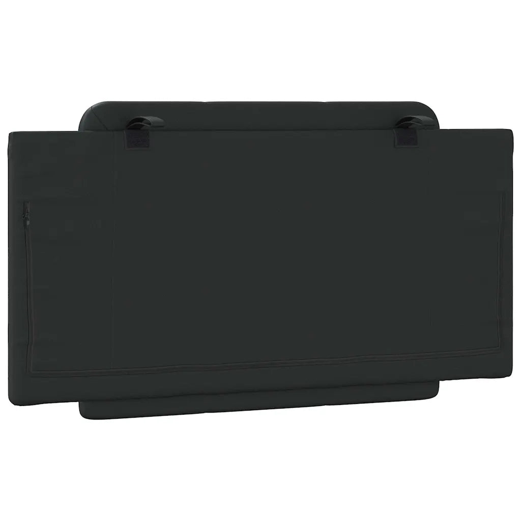 Cuscino testiera Zadar Nero 100 cm in Similpelle 3207727