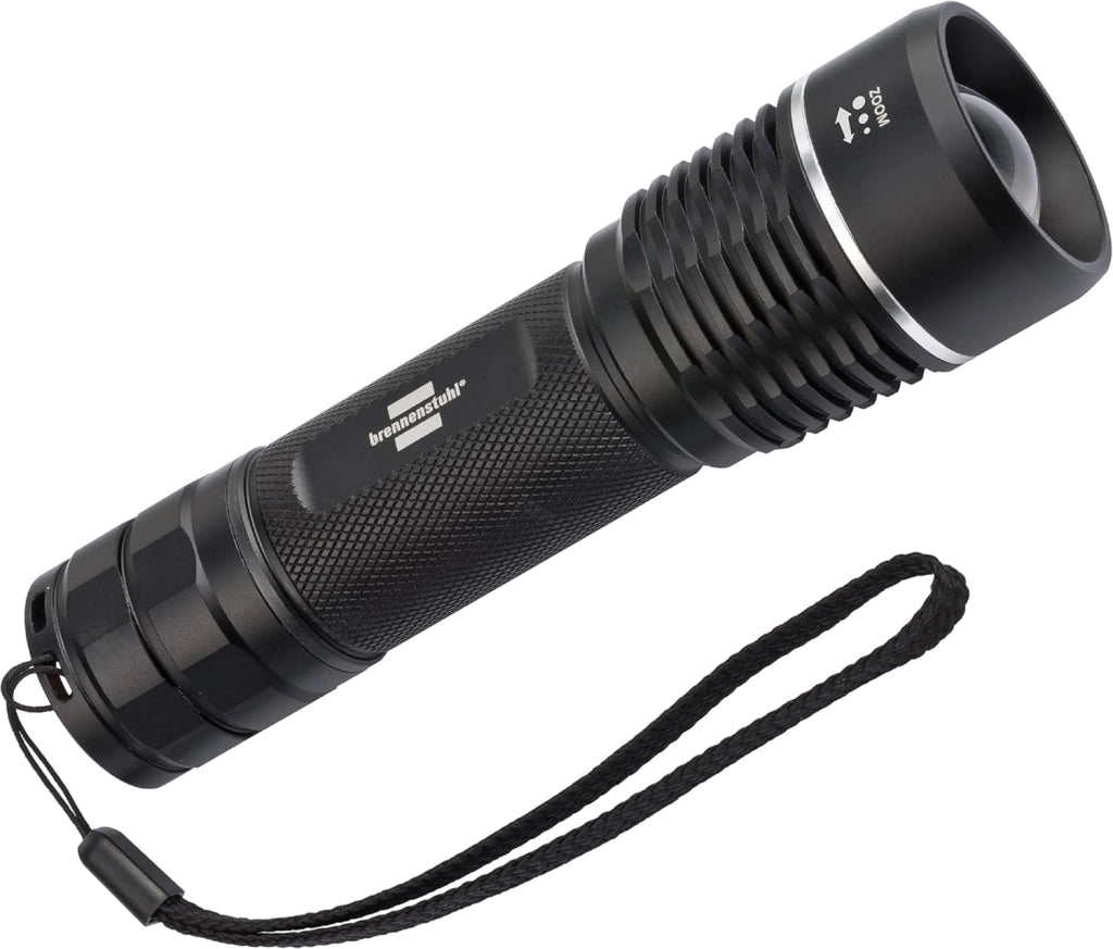 Brennenstuhl LuxPremium Torcia tascabile a LED con batteria ricaricabile TL 1200 AF, IP 67, CREE-LED, 20 W 1250 lm