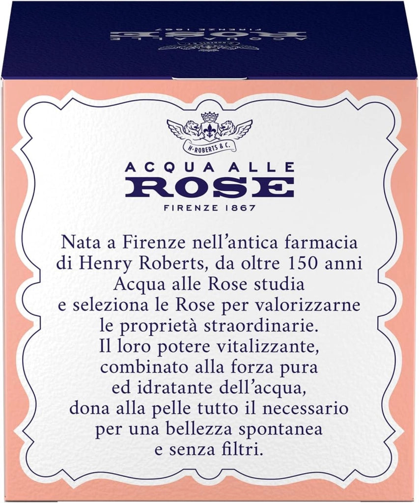 ACQUA ALLE ROSE CREMA VISO ANTIRUGHE ILLUMINANTE + VITAMINA C DI ROSA CANINA PELLI SPENTE ANTIOSSIDANTE ANTIMACCHIE 50 ML