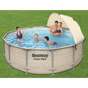 Bestway Set Piscina con Tettoia Power Steel 396x107 cm 92864