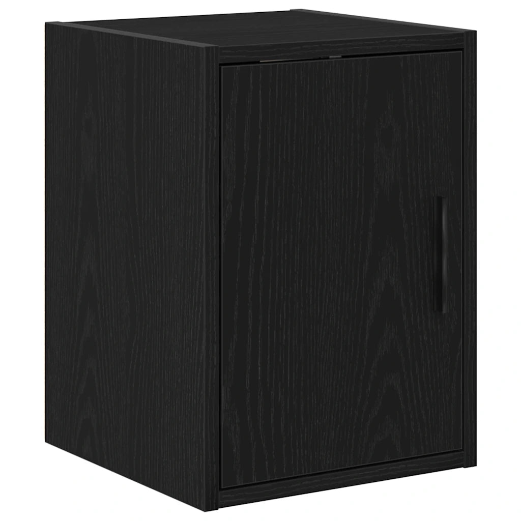 Armadi da Garage 2 pz Neri in Legno Multistrato 3328288