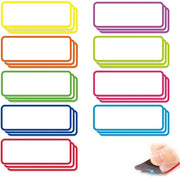 Pacchetto con 27 strisce magnetiche descrittive, lavabili, banchi magnetici descrittivi, magneti descrittivi, magneti per scrivere, banchi magnetici per scrivere, strisce magnetiche per whiteboard, frigoriferi, armadi in metallo