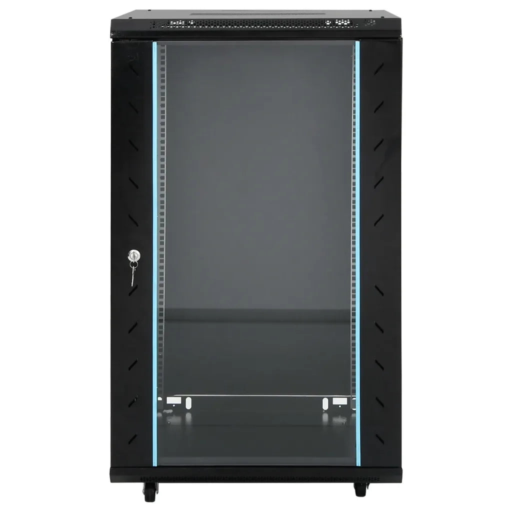 Armadietto di Rete 18U 19" IP20 Nero 60x60x100 cm CFW3304933