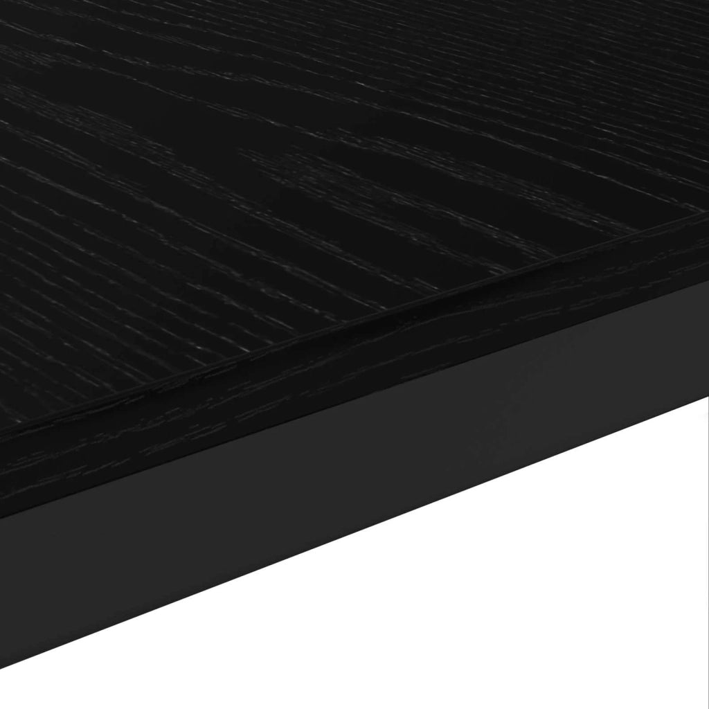 Tavolino da salotto Rovere Nero 50 x 50 x 36 cm