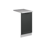Vicco Pannello frontale della lavastoviglie Antracite casa di campagna 45 cm , PL Marmo