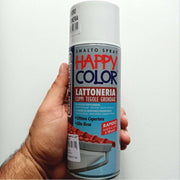 Saratoga rosso siena semilucido bomboletta vernice happy color lattoneria spray 400ml per lamiera legno ferro muro carta