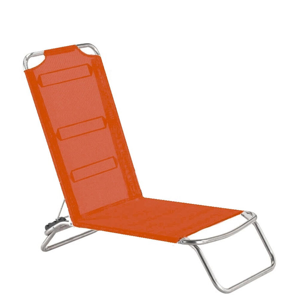Lettino jolly fiam arancio 031tx ar in alluminio