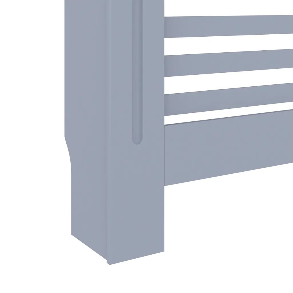 Copertura per Radiatore Antracite 112x19x81,5 cm in MDF CFW3058905
