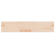 Ripiano 100x20x4 cm Legno Massello di Rovere Non Trattato 342951