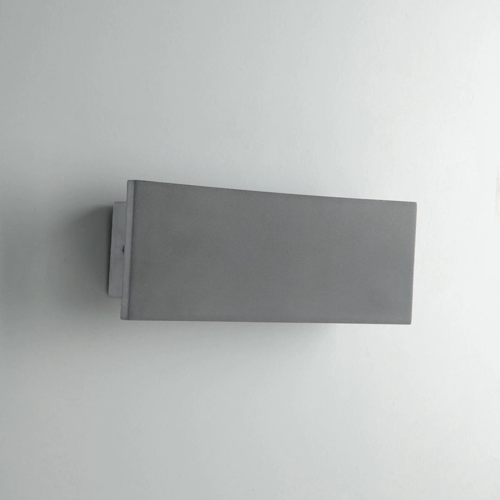 APPLIQUE LED PARKER GRIGIA 8,6W 1080LM 4000k IP65 30X4,5X10,2CM