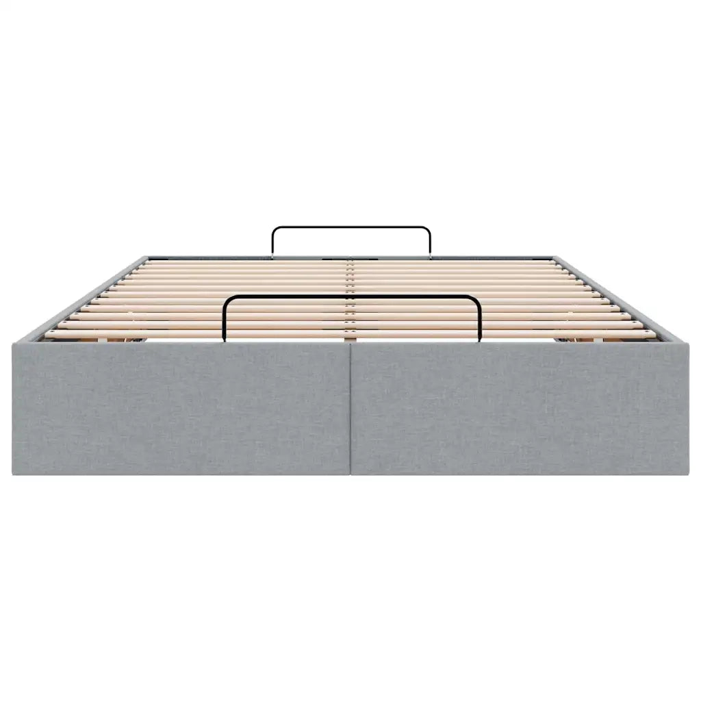 Struttura Letto Pouf senza Materasso 120x190 cm in Tessuto 3310861