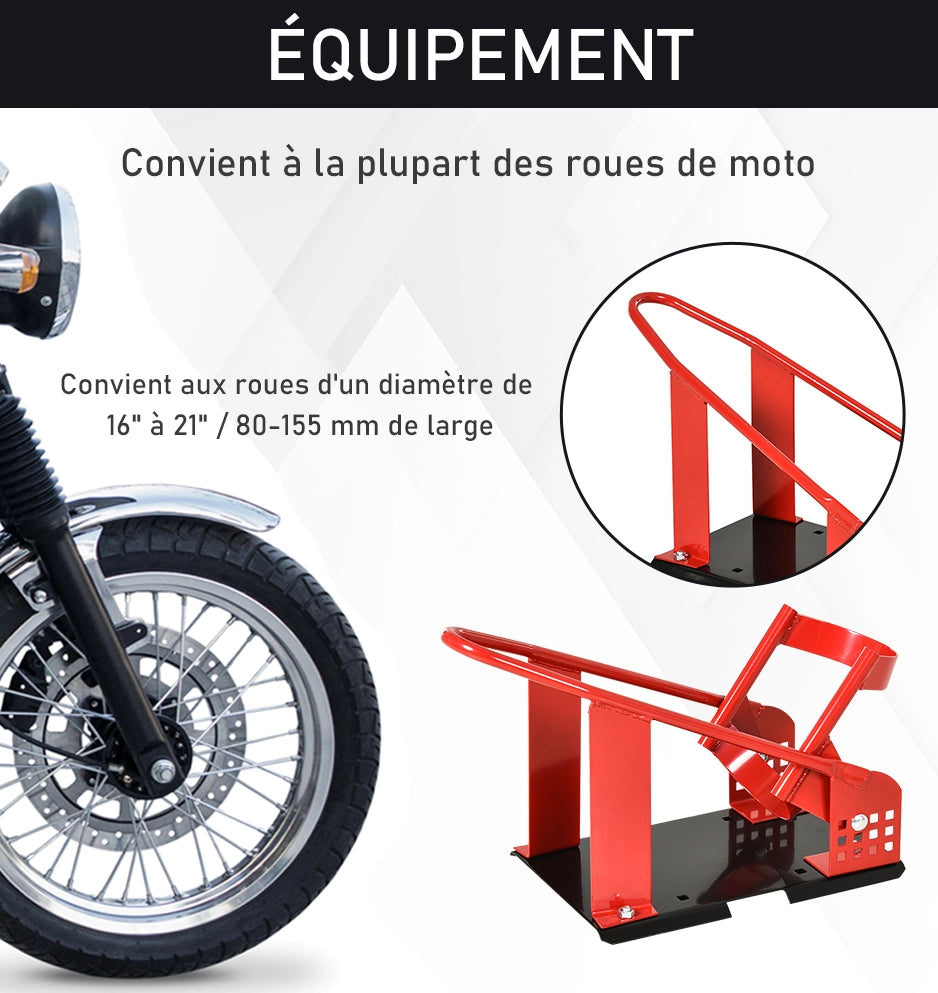 Supporto moto universale ¨C zephmum ¨C per ruote 8-15.5 cm