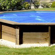 Copertura Isotermica a bolle BWT 280 gr/m² per piscine in legno BWT my POOL - Copertura Isotermica A Bolle Bwt 280 Gr/m² Per Piscine In Legno Bwt My Pool Modelli Tropic, Weva E Odyssea +840 Ottagonali - 7,89 X 4,35 M Dimensione piscina: Ø 4.70 m