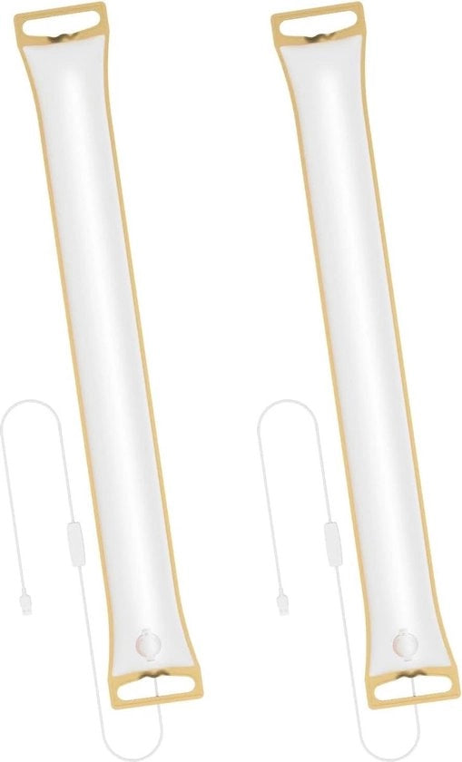 Lanterna da Campeggio Portatile - Lampada Tascabile per Camping, Escursionismo e Casa - Connesso a USB - Pacchetto da 2