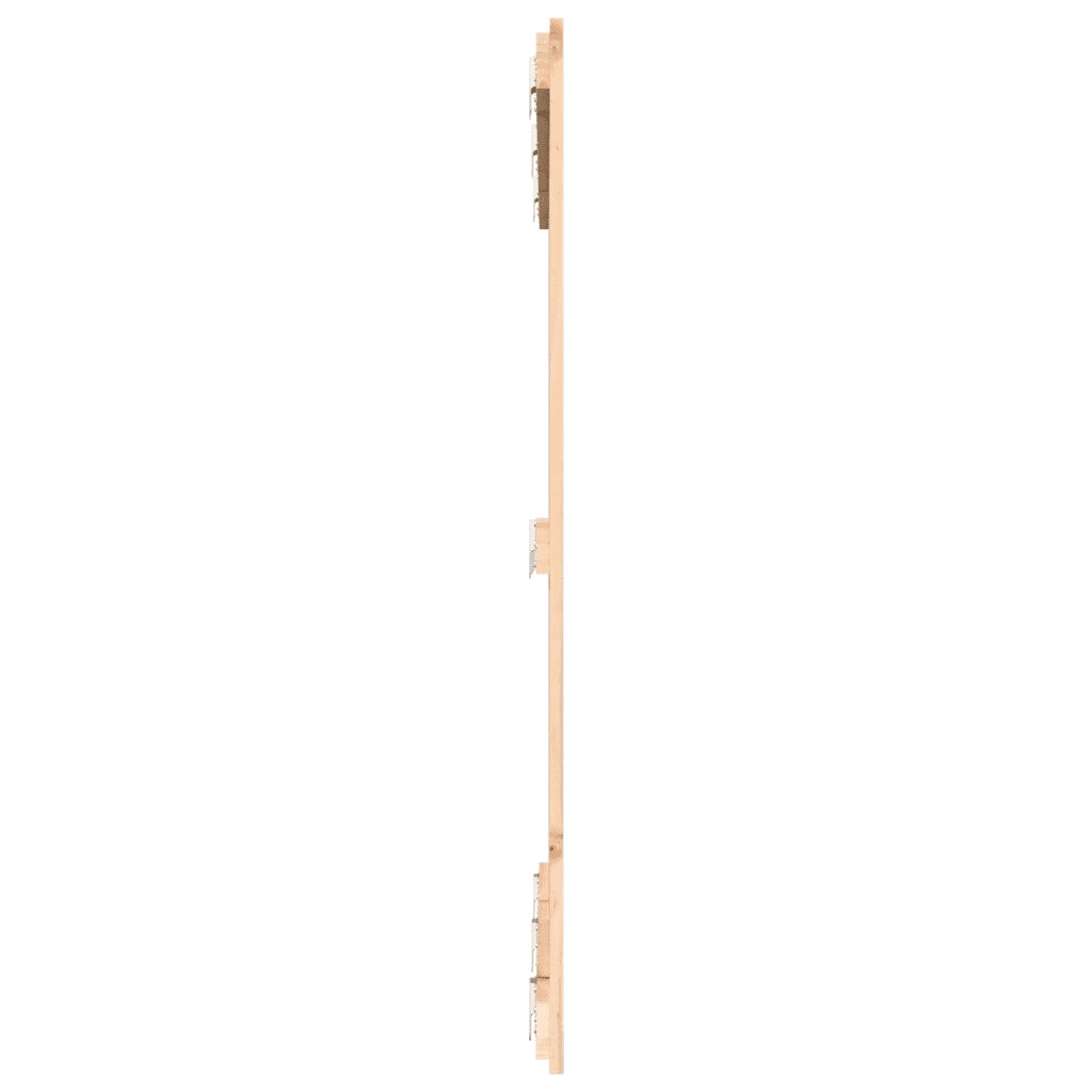 Testiera | Testata da Parete 127,5x3x110 cm in Legno Massello di Pino