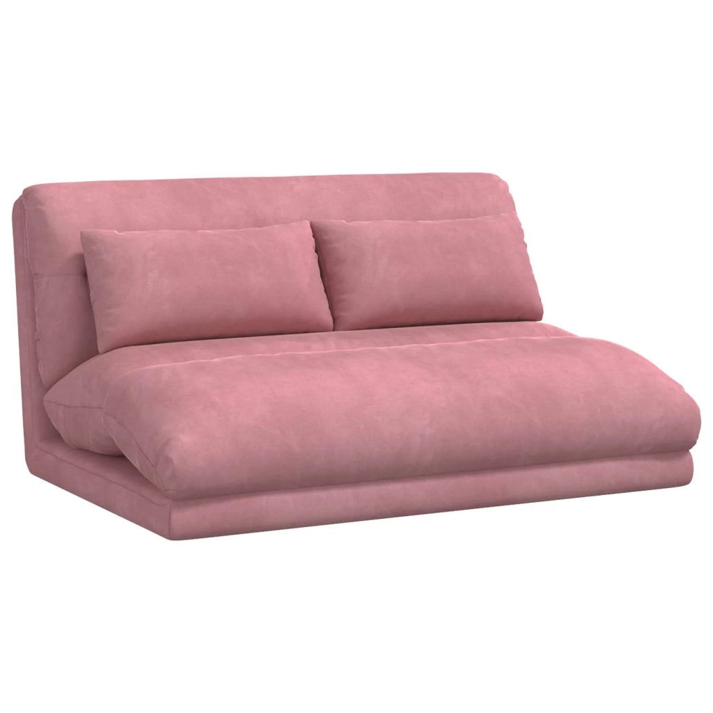 Sedia a pavimento regolabile Rosa Velluto