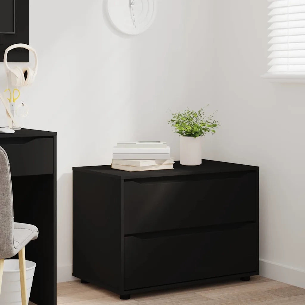 Armadio Nero 80 x 48 x 57 cm Legno multistrato 888818