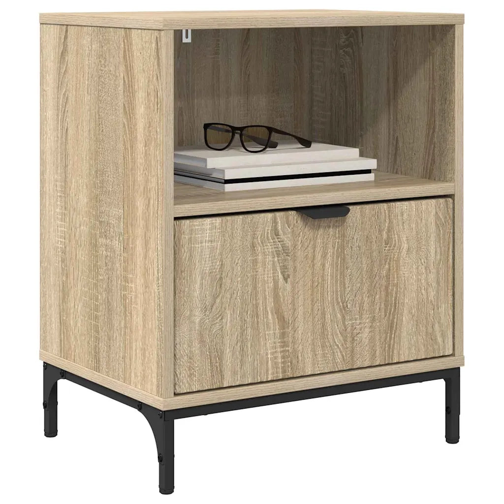 Armadio da Notte 2 pcs rovere sonoma 49 x 36 x 61 cm 883479