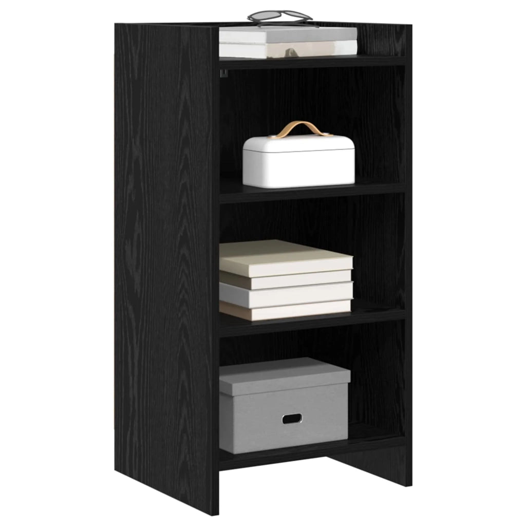 Credenza Rovere Nero 40 x 36 x 80 cm Legno ingegnerizzato 8011068