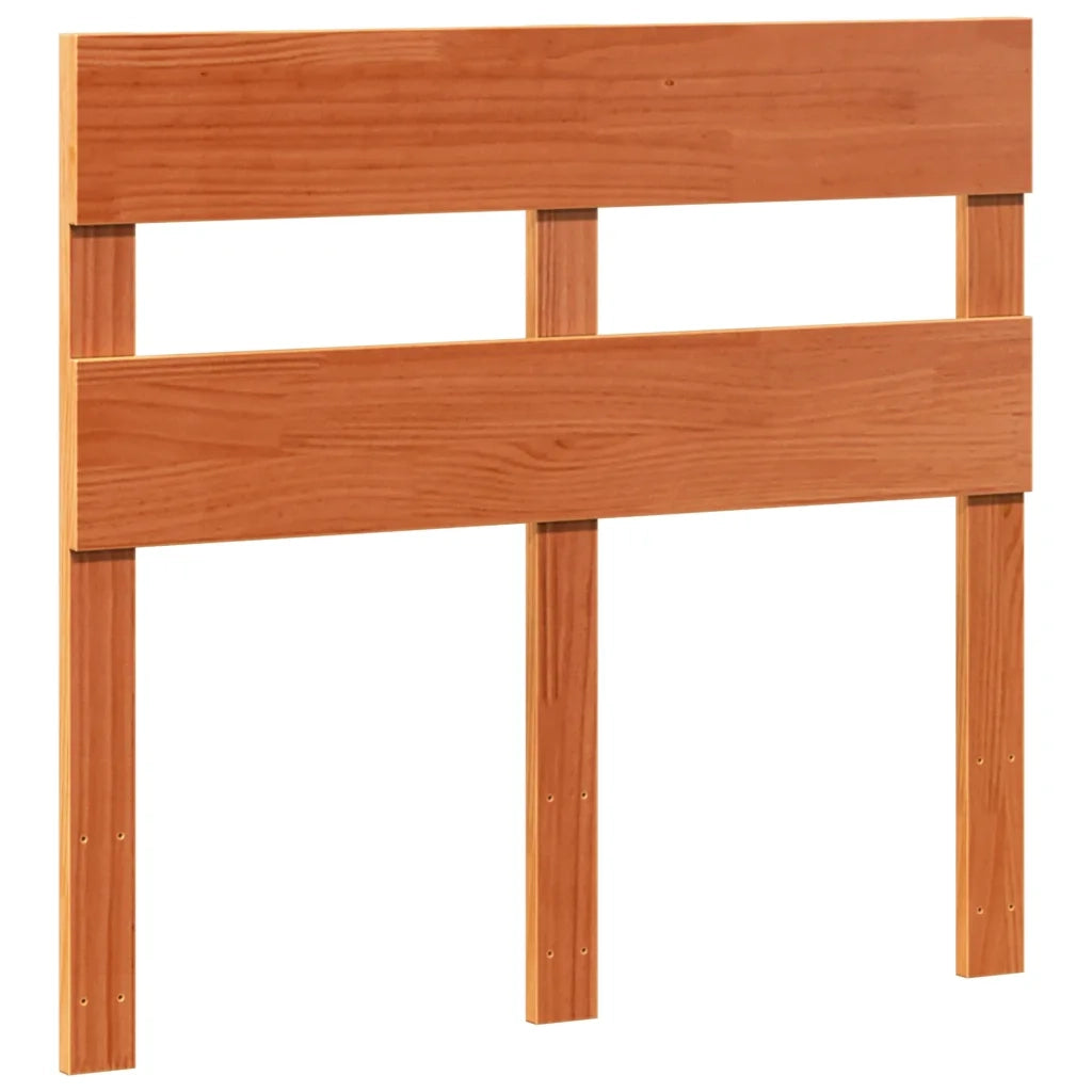 vidaXL Letto senza Materasso Marrone Cera 90x190 cm in Legno di Pino