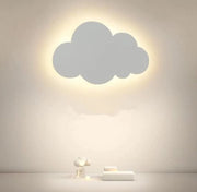 Lampada da parete LED creativa a forma di nuvola per interni, 15W, stile moderno, 3000K/4500K/6000K, adatta per soggiorno e camera da letto, 30 x 18 cm.