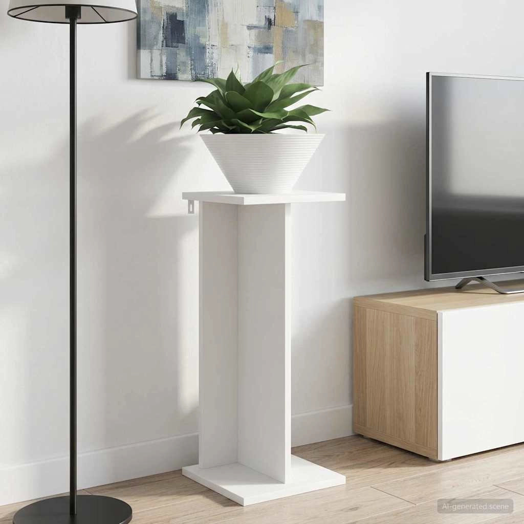 Supporto per piante 2 pz Bianco 25 x 25,5 x 60,5 cm 899659