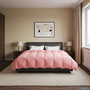 Duvet Invernale Trapuntato Rosa 220 x 260 cm Microfibra 42026119