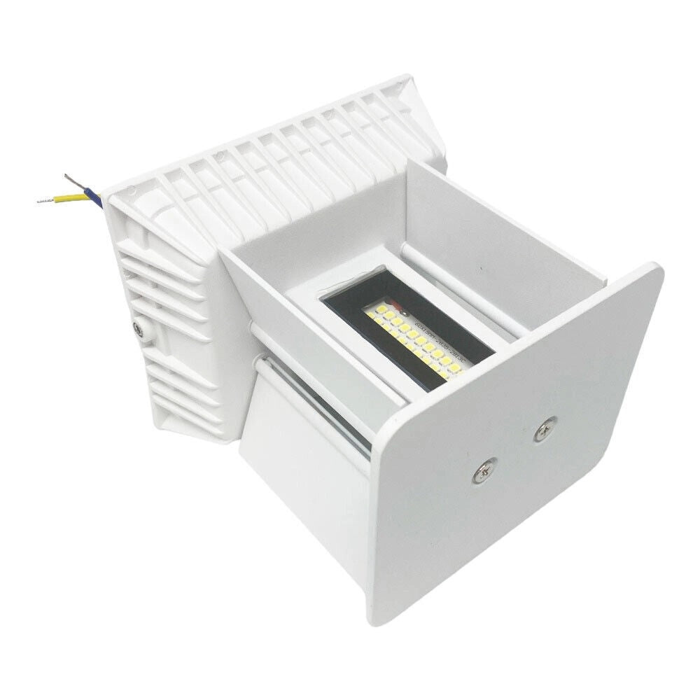 Trade Shop - Applique Da Parete 52 Led 22 W Per Esterno Doppia Emissione Luminosa Ip65 Es66-b -