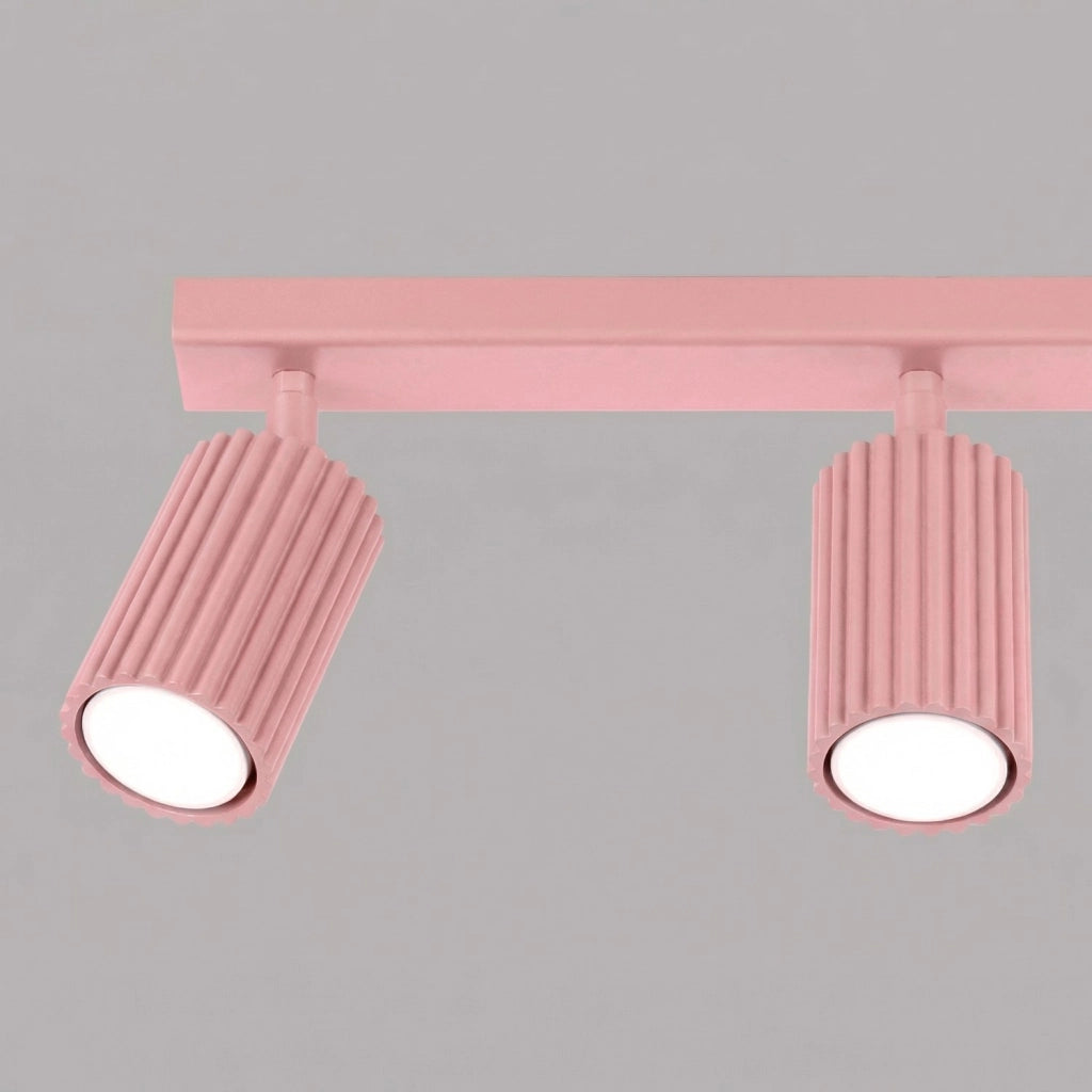Plafoniera KARBON 3L rosa