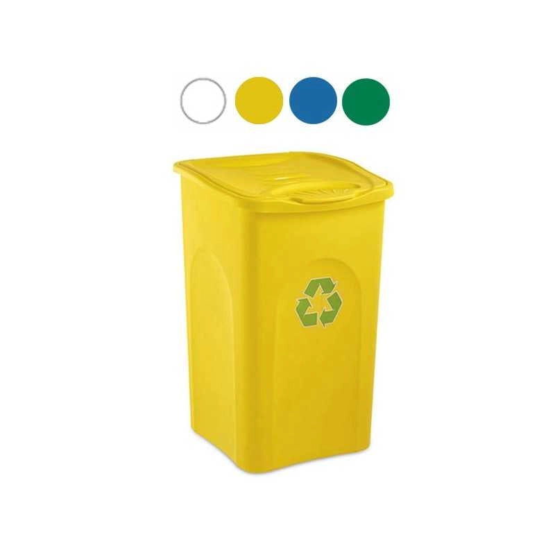 Pattumiera Be-Green Bianco L 50 Stefanplast