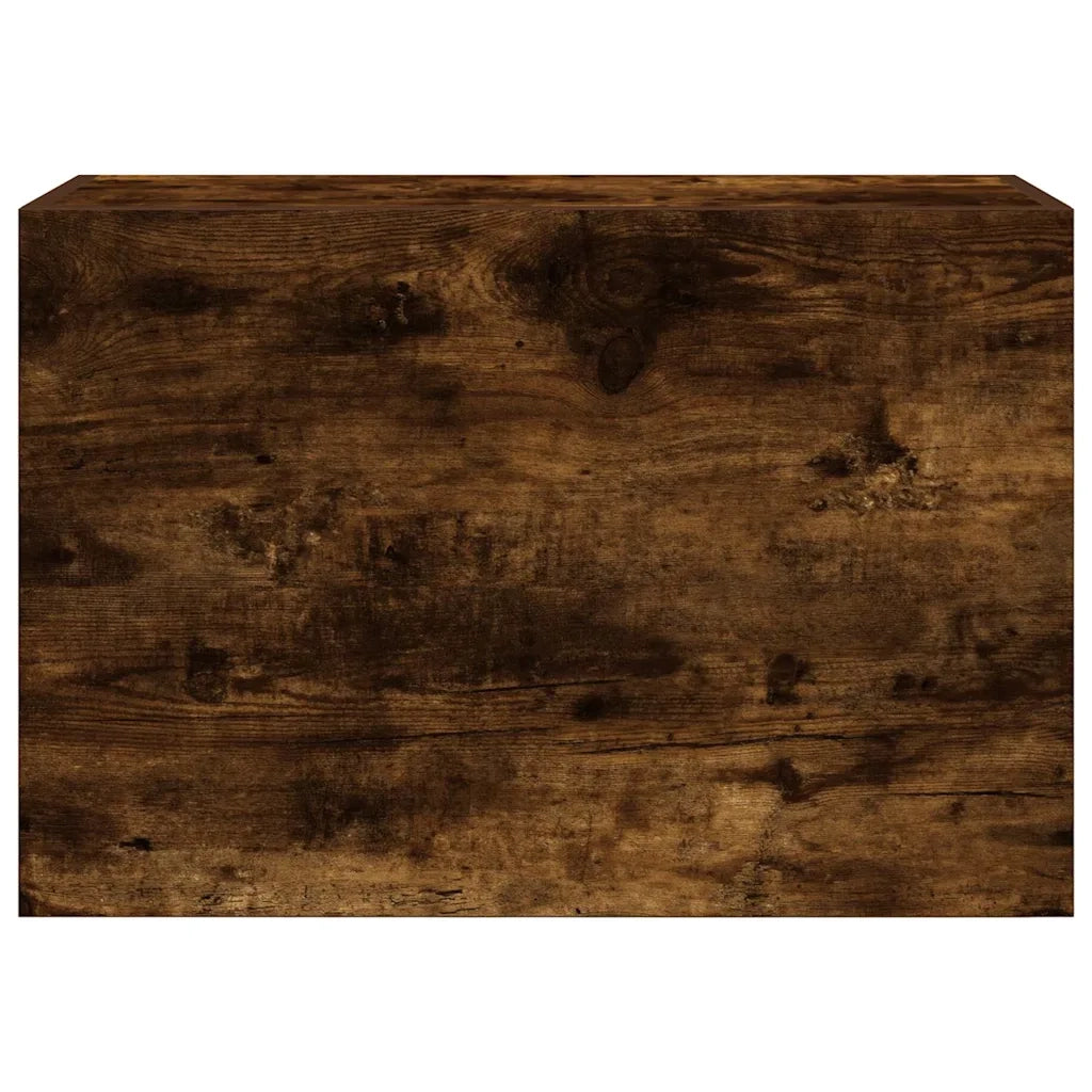 Armadietto Bagno Rovere Fumo 60x25x40 cm in Legno Multistrato 860071
