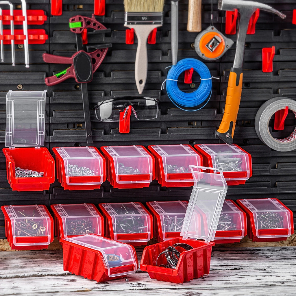 Vassoio organizer in plastica KADAX per officina, dimensioni 230x160x120 mm