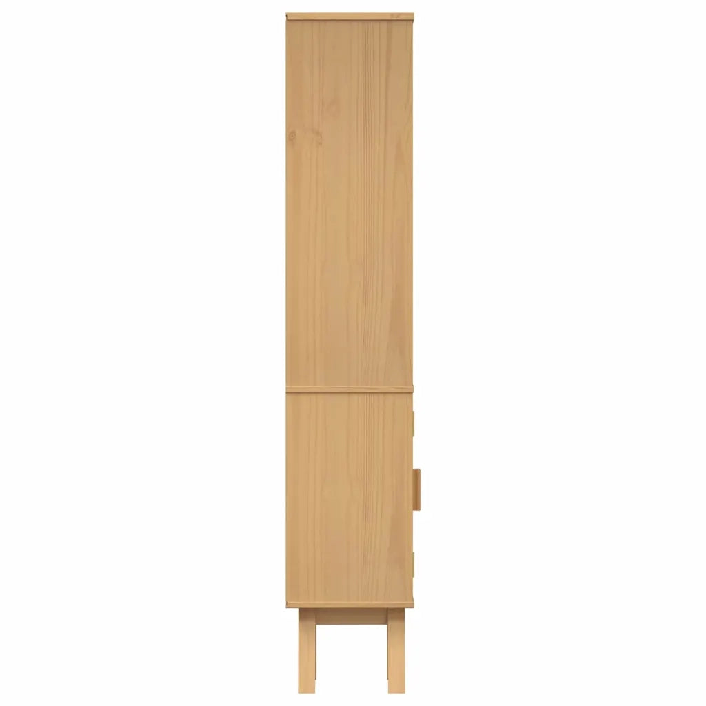 Mobile da Bagno | Armadio da bagno con lo scaffale Olden Marrone 35 x 30 x 159 cm