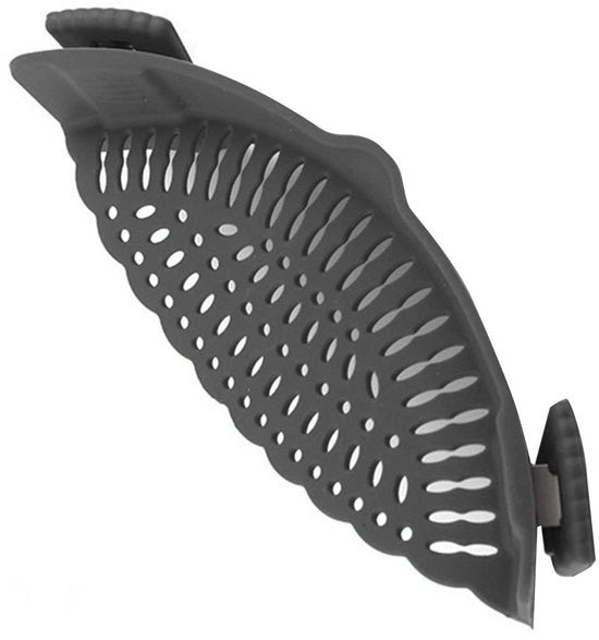 Colaprevetrice in Silicone - Filtro a Sfregamento con Fessure Fini - Adatto per Verdure/Carne - Disegno Compattibile - Filtro per Acqua - Facile da Pulire