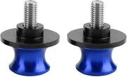 Supporto oscillante per bobina con slider a braccio 2 pezzi 6 mm - Blu.
