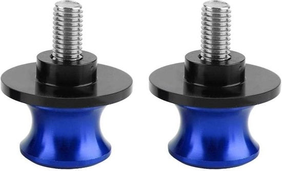 Supporto oscillante per bobina con slider a braccio 2 pezzi 6 mm - Blu.