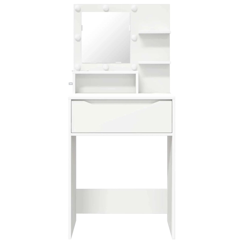 Tavoli da Trucco per Camera da Letto Bianco 80 x 39,6 x 135 cm 888987