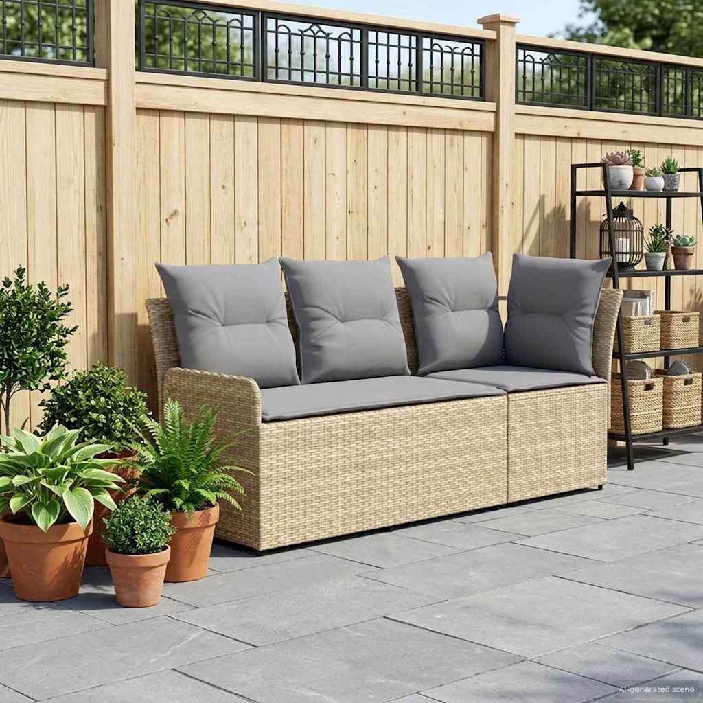 2 pz Divano con braccioli da giardino con divano angolare 42025372