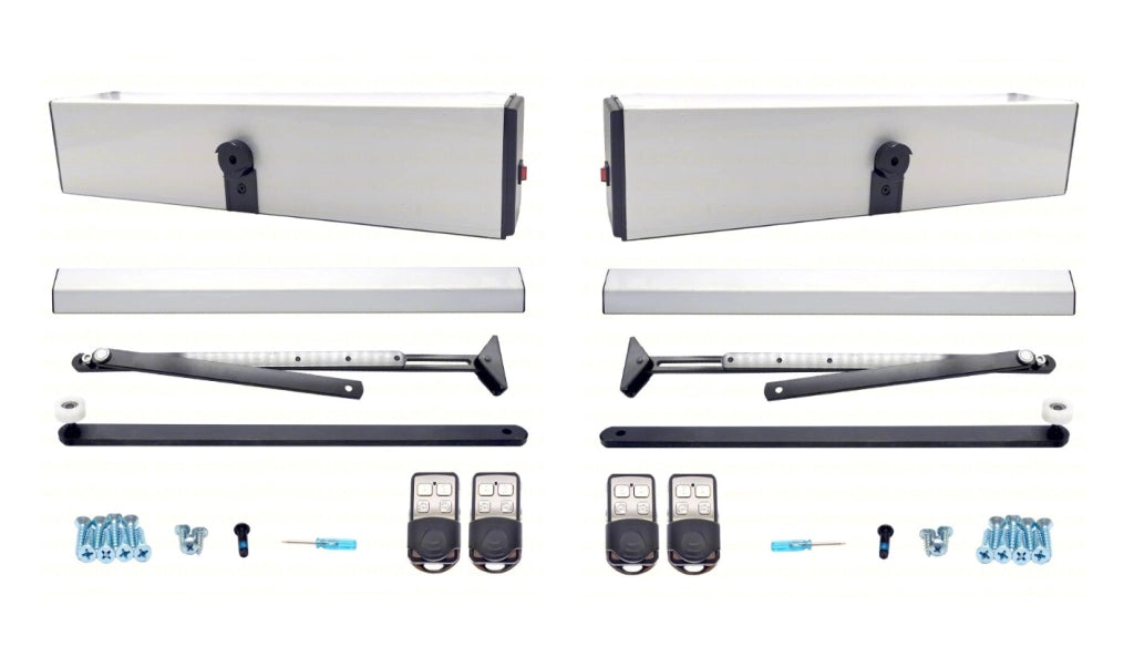 APRIPORTA APRI PORTE MOTORIZZATO INGRESSO AUTOMATICO BATTENTE 2 ANTE 230V