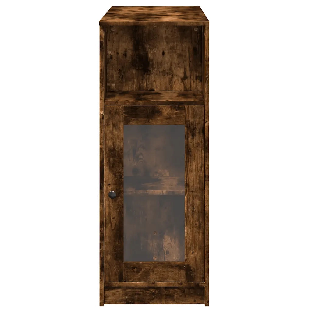 vidaXL Tavolo Bar con Rastrelliera Rovere 101x40x103,5 cm Multistrato