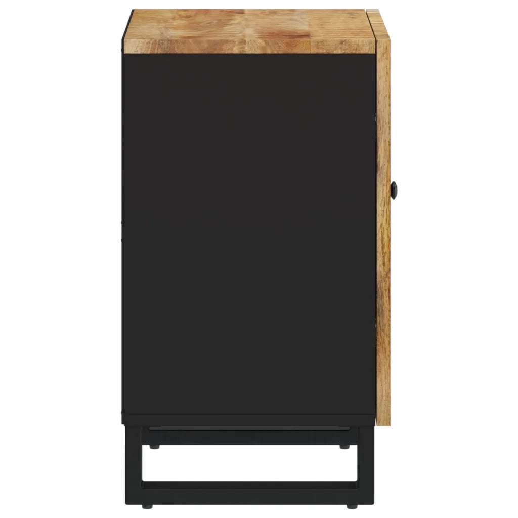Mobile da Bagno | Armadio da bagno 38x33x58 cm in Legno Massello di Mango