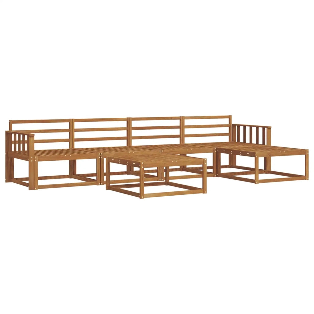Set di divani da esterno 6 pcs Naturale 3367467