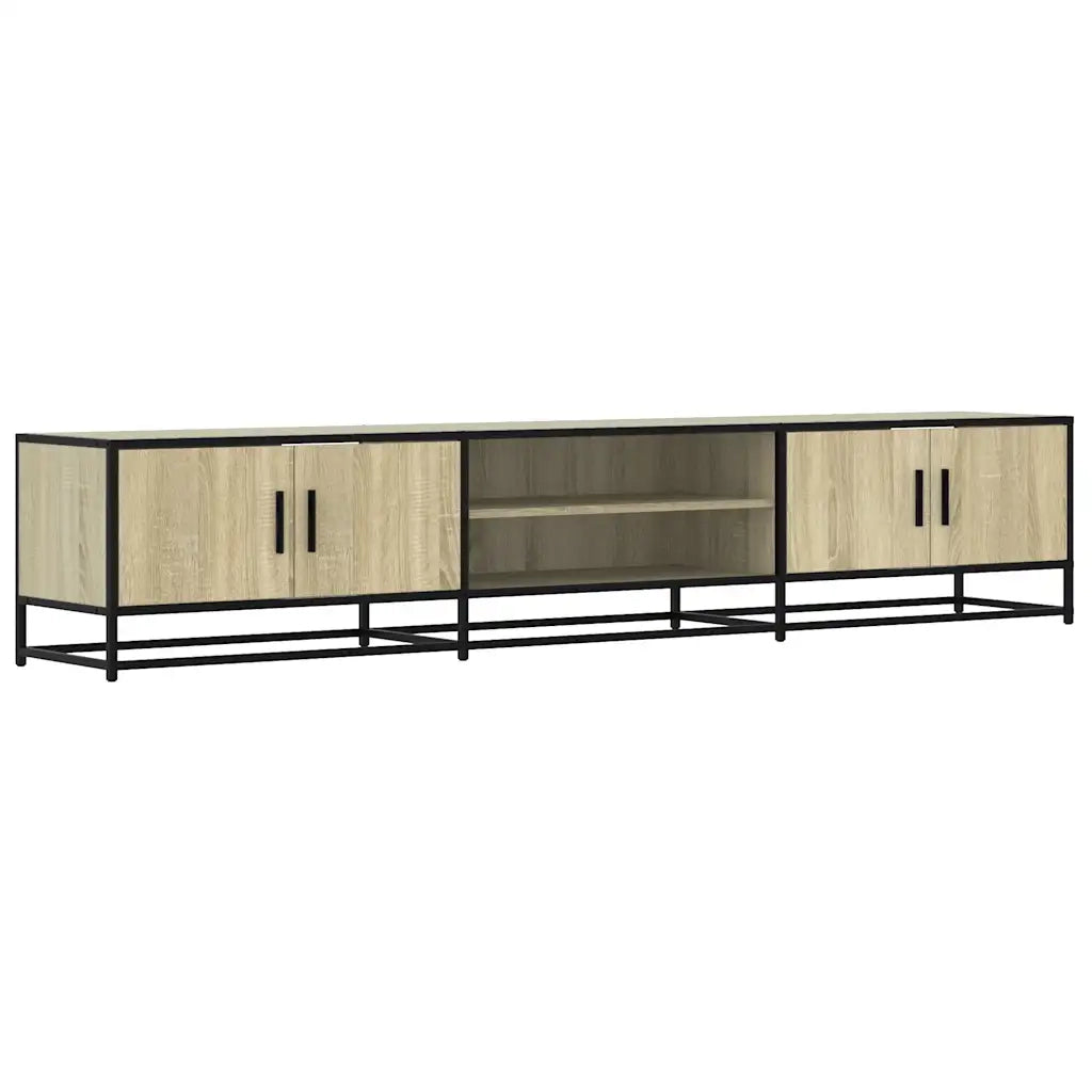 Mobile per TV Rovere Sonoma 210x35x41 cm in Truciolato