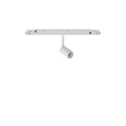 Faretto Binario Singolo Dali Ego Alluminio Bianco 1 Luce 3W 3000K Luce Calda